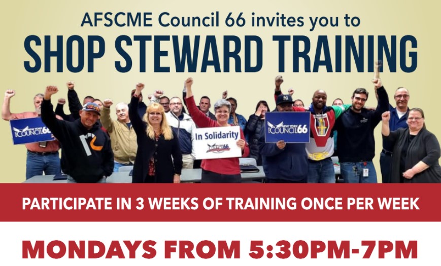 Shop Steward Training AFSCME Council 66