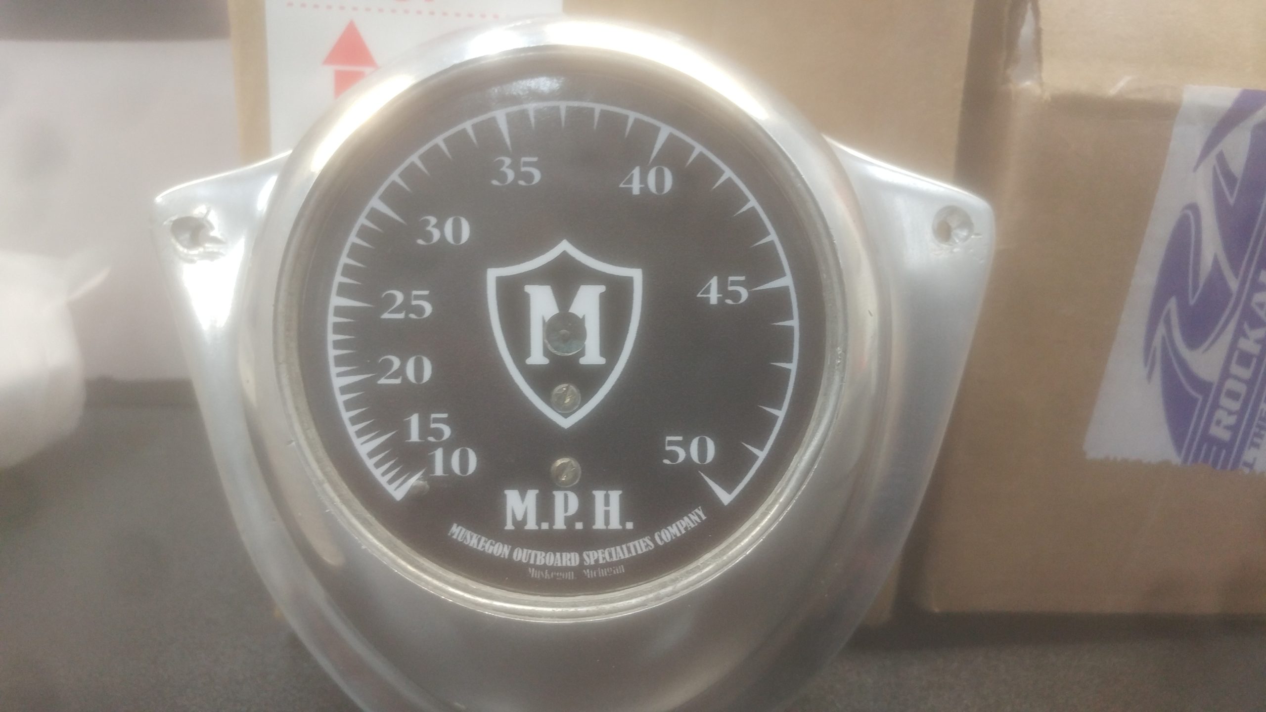 Muskegon Speedometer Face (Decal) America First Sign Company