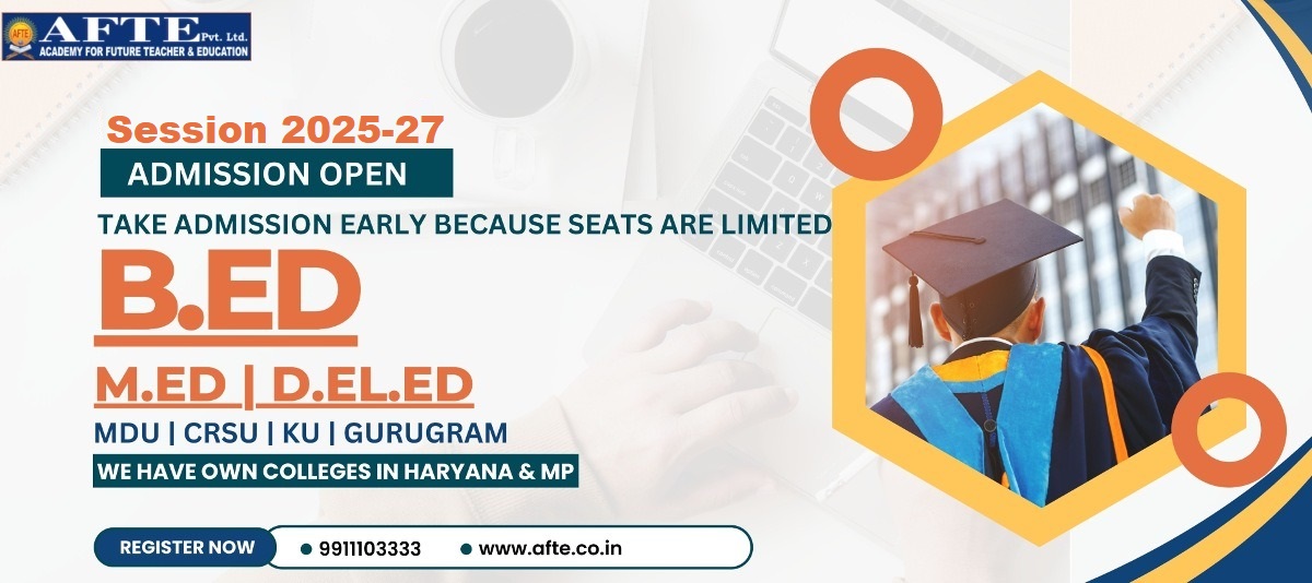 B.ed Admission In KUK AFTE