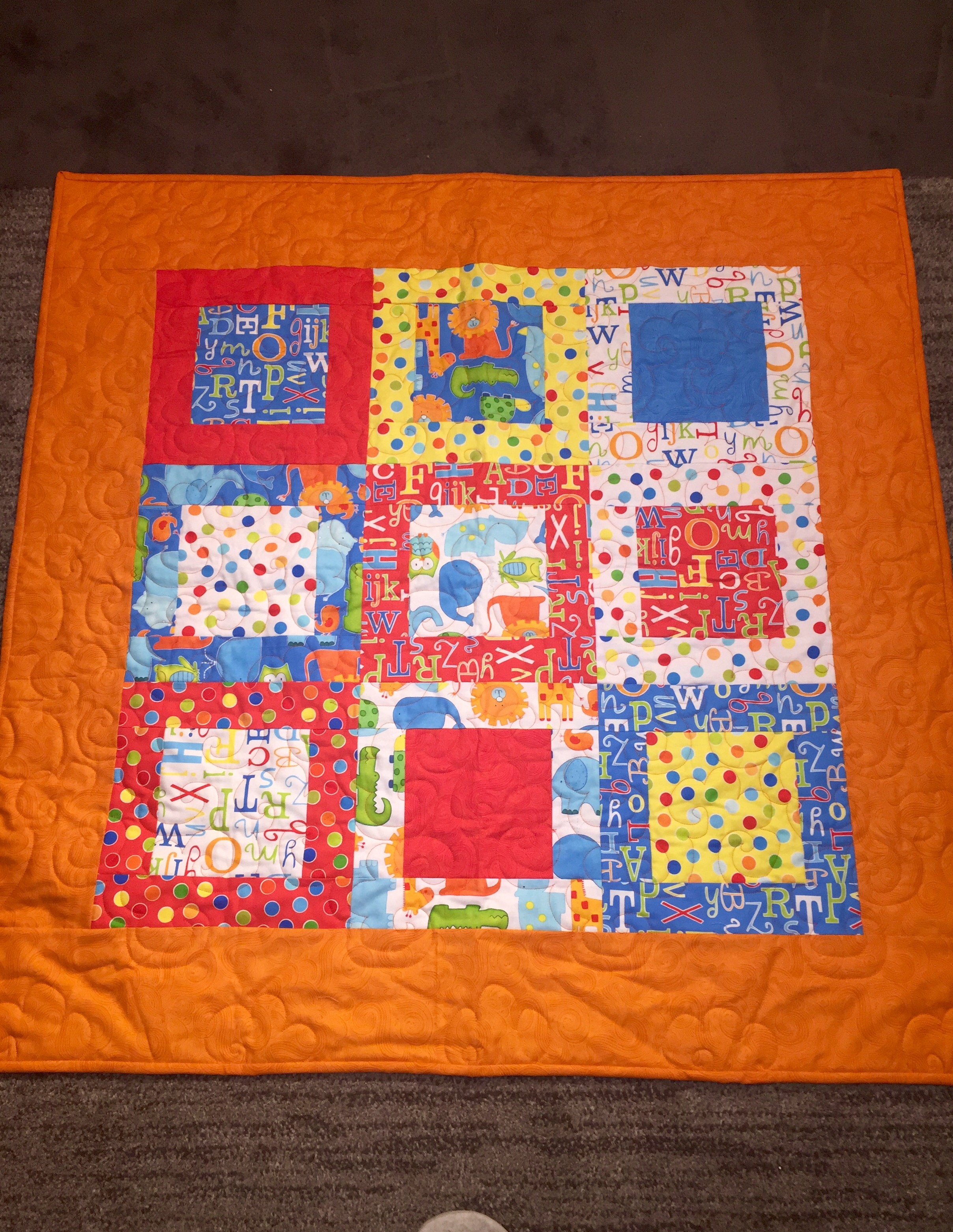 New Baby Quilts to the Cotton Candy Fabrics Blog