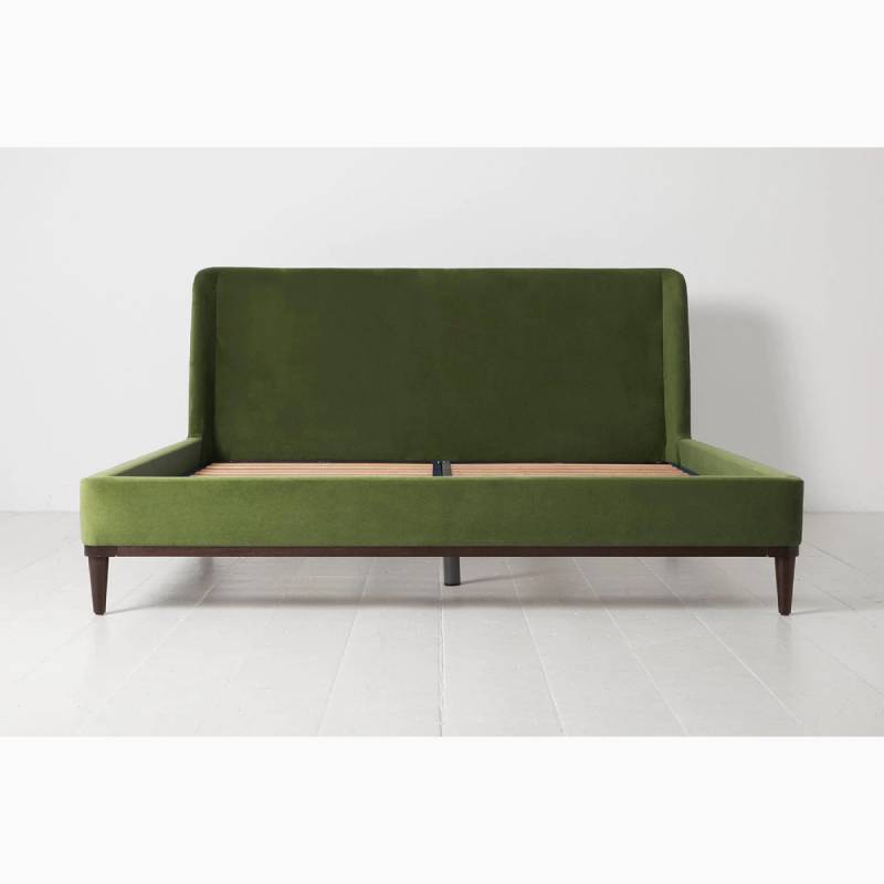 Swyft Bed 02 Super King Size Bed Frame Velvet Vine