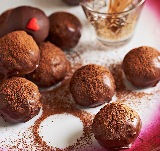 TripleChocolate Cake Balls Afternoon Baking With Grandma