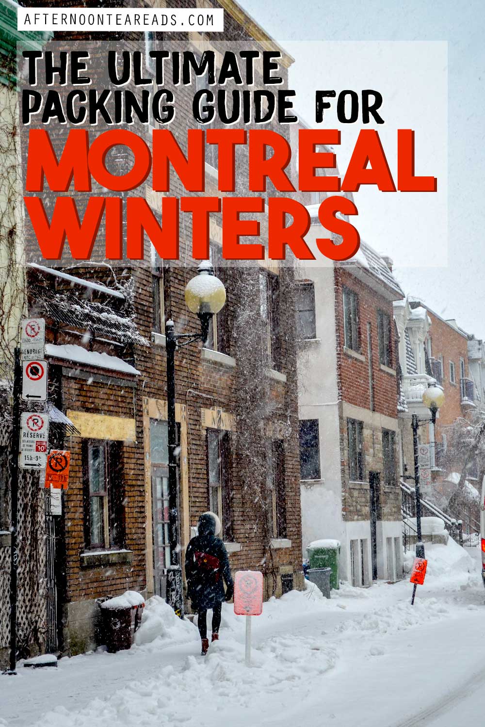 What To Wear in Montreal In Winter [Tips From A Local] Afternoon Tea