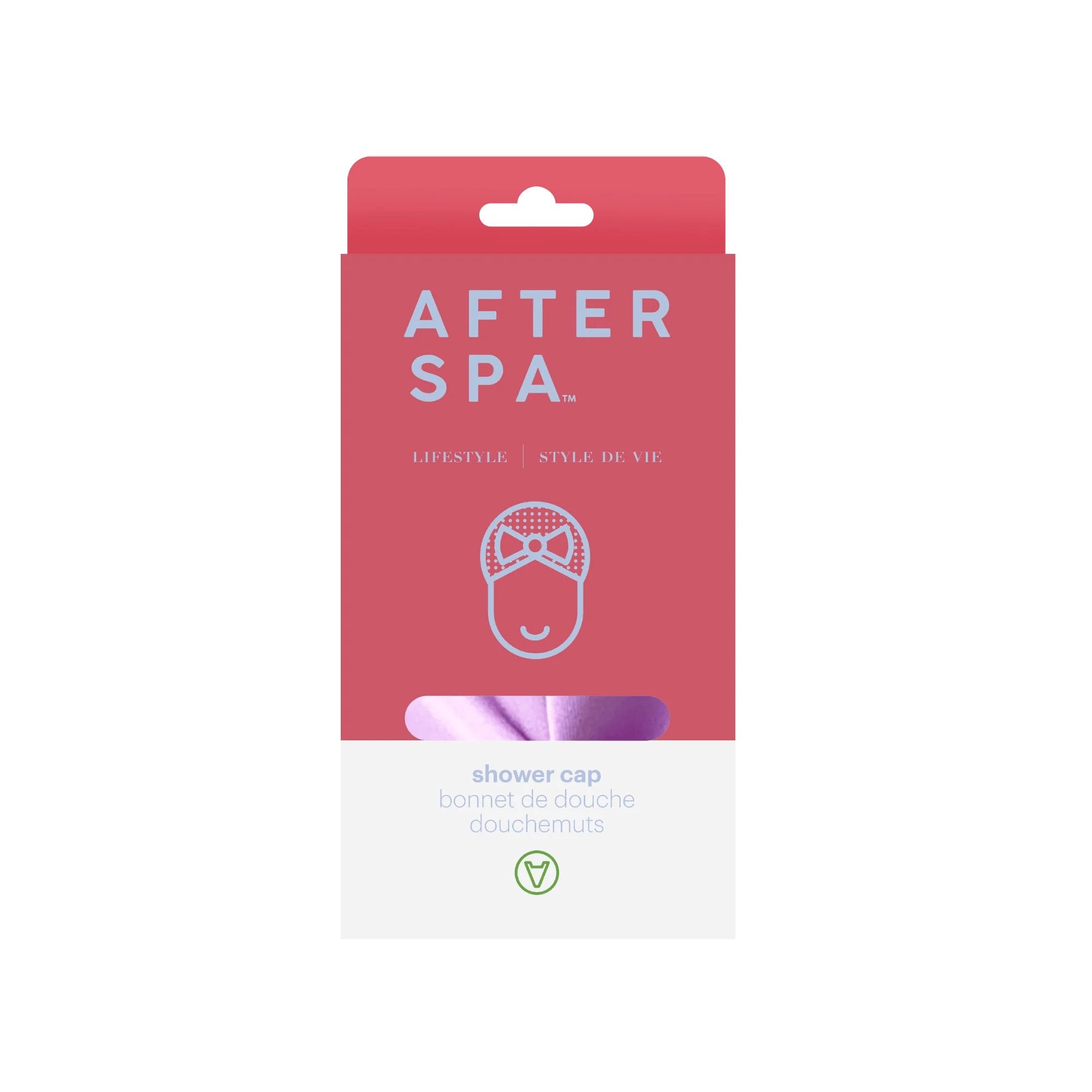 Afterspa Shower Cap Cap to keep hair dry while showering.