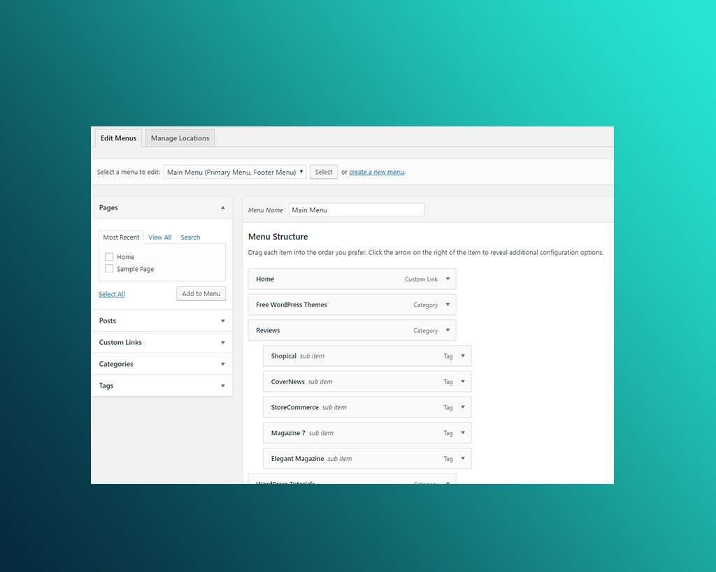 Beginners Guide How to create menu in WordPress?