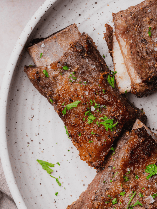 Air Fryer Short Ribs A Full Living