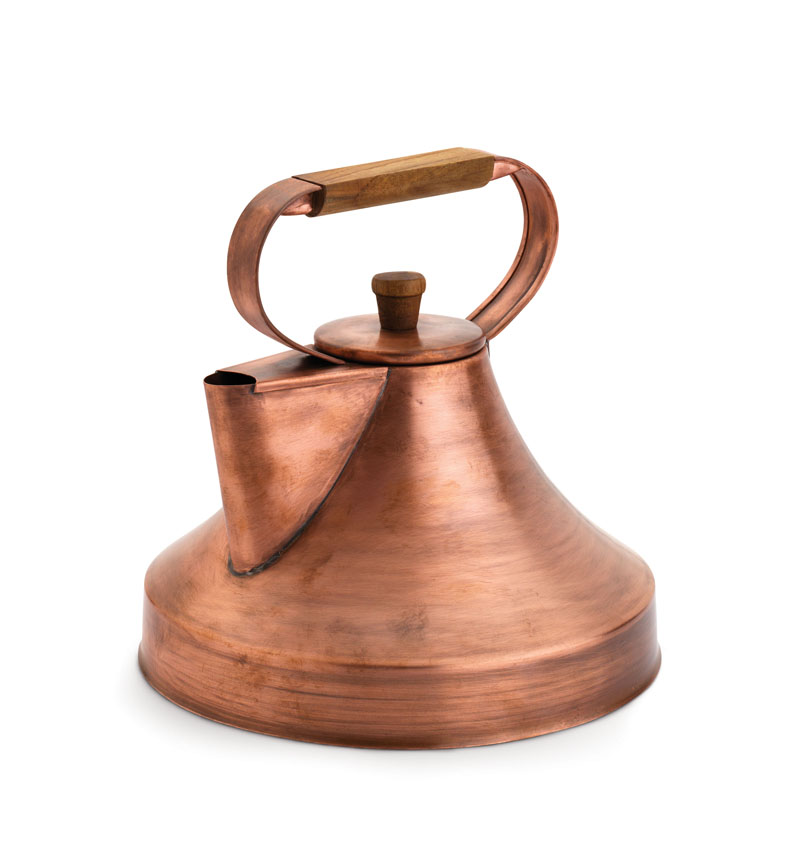 Vintage Chinese Copper Tin Water Kettle Ebay