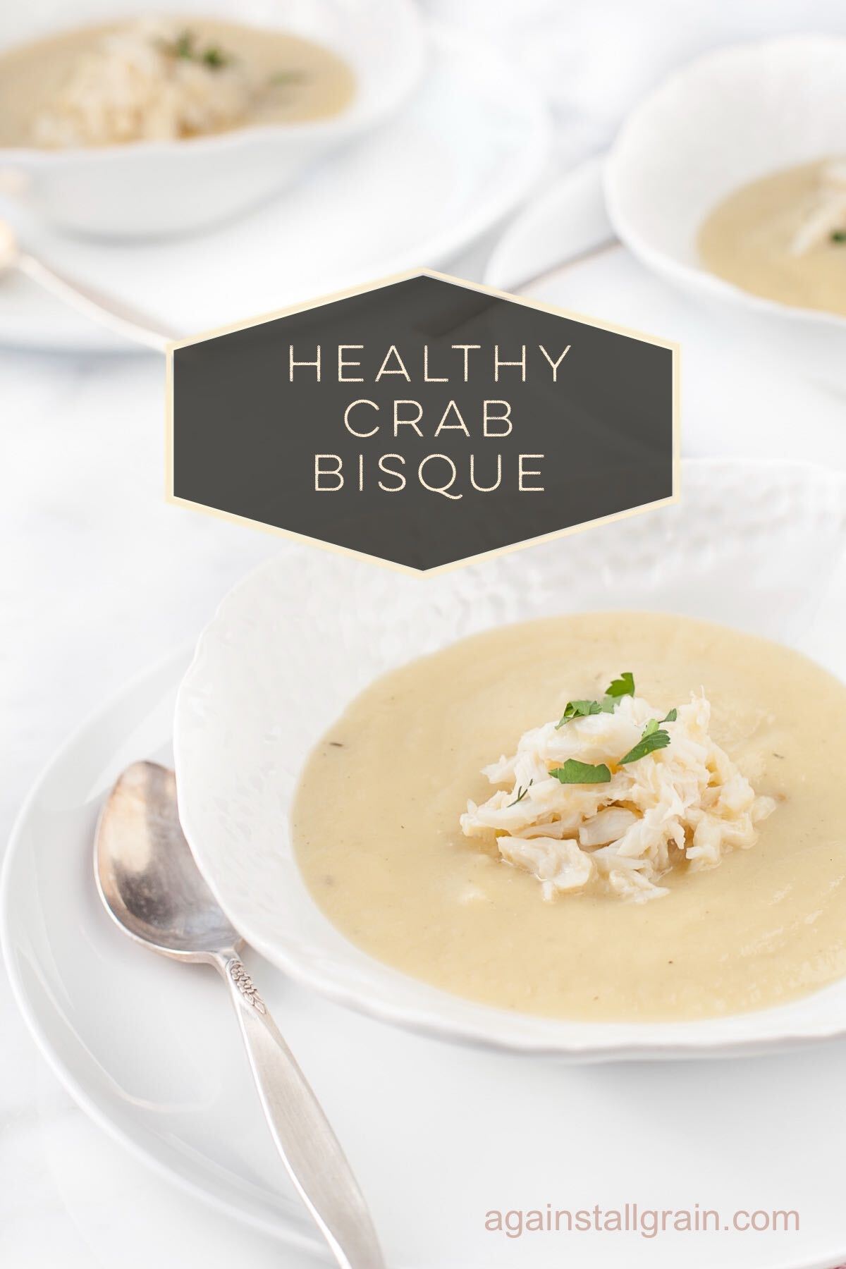 Roasted Parsnip and Crab Soup Against All Grain Delectable paleo