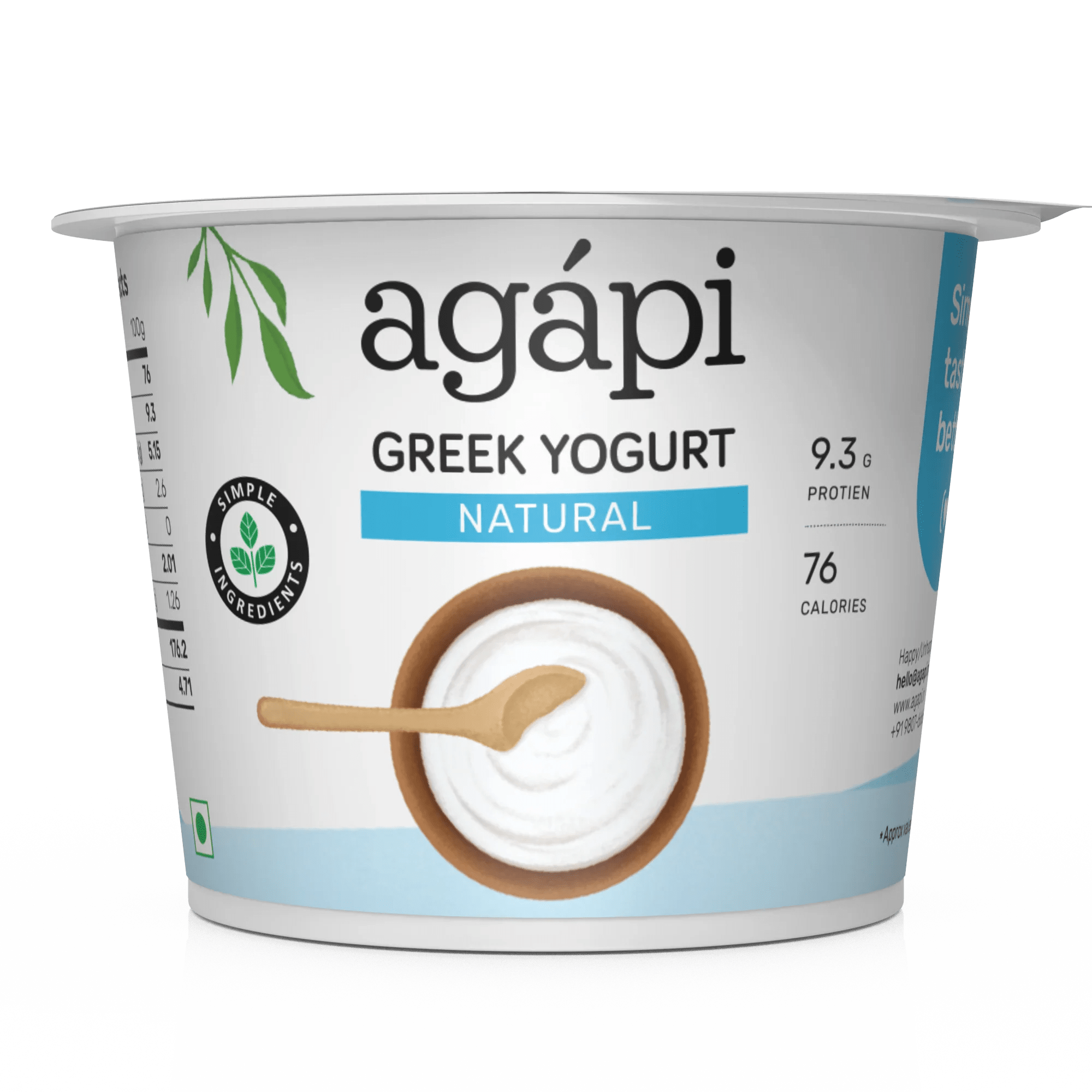 Natural Greek Yogurt Agapi