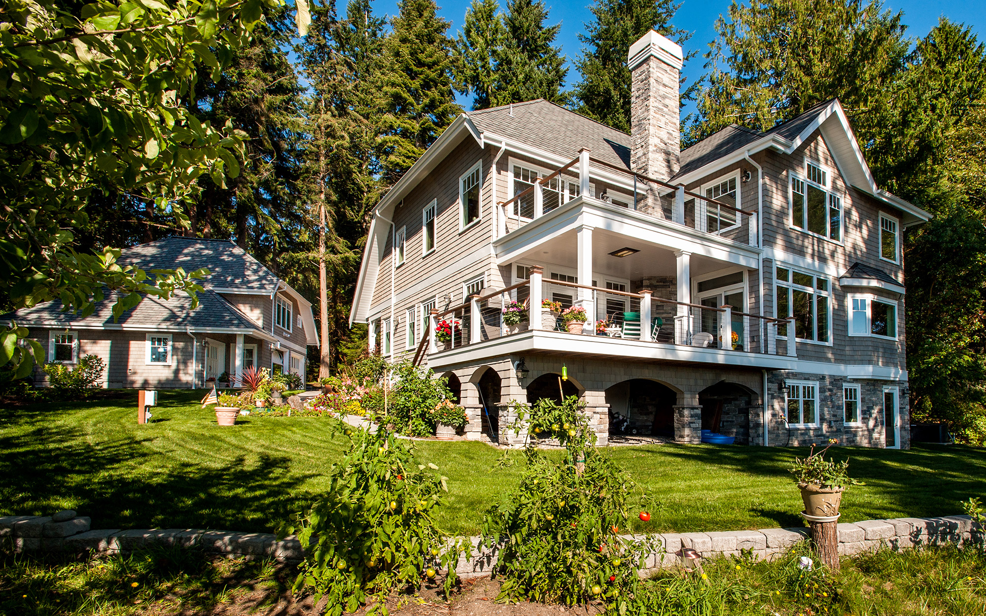 Sandy Hook Side and Garage Agate Pass Construction