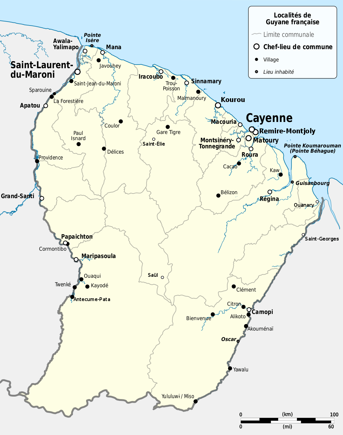 Kourou Guyane Carte Guyane. L’ambition déçue de la colonie de Kourou Une passion de l
