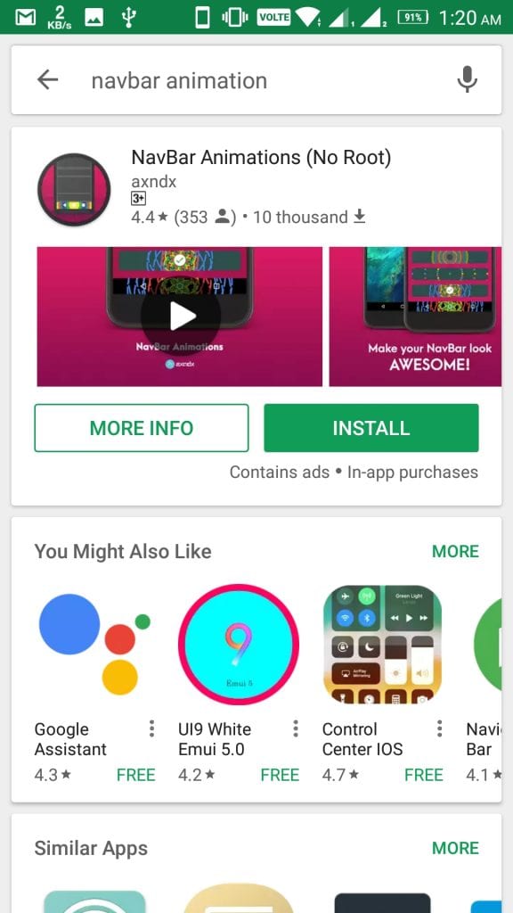 How to Customize Navigation Bar of Android without Rooting Agatton
