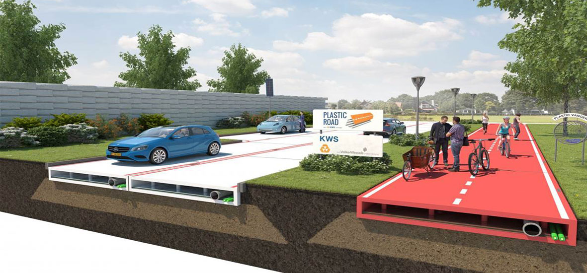 The Roads of the Future Are Made of Plastic! Agazoo