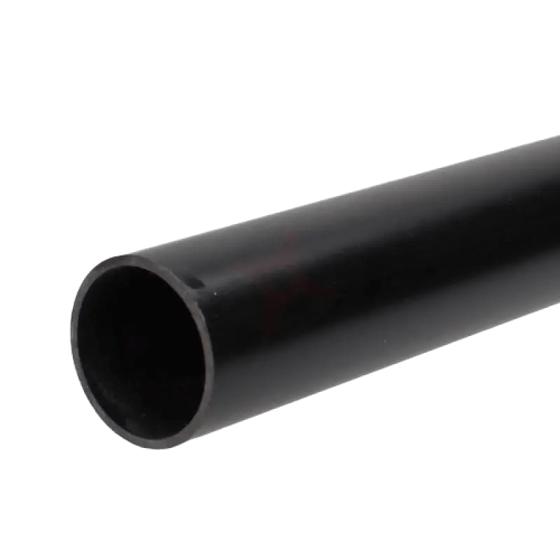 DWV Drain Pipe Black ABS Custom Size And Length 4 Inch , 60 OFF
