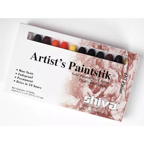 Shiva Paint Stick Professional Set of 12 Delta Art
