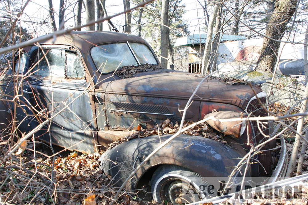 Car Junkyard, Old Post Road, Wappingers Falls, NY Age & Abandon