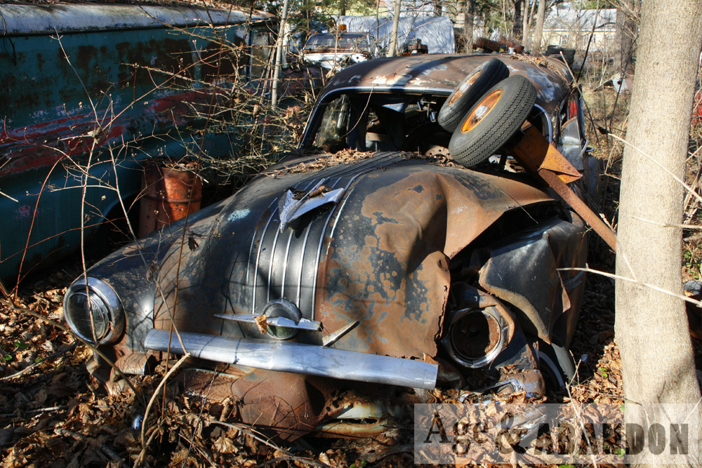 Car Junkyard, Old Post Road, Wappingers Falls, NY Age & Abandon