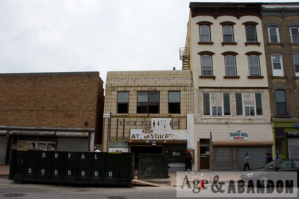 Former Ehmer Meat Market, Poughkeepsie, NY Age & Abandon