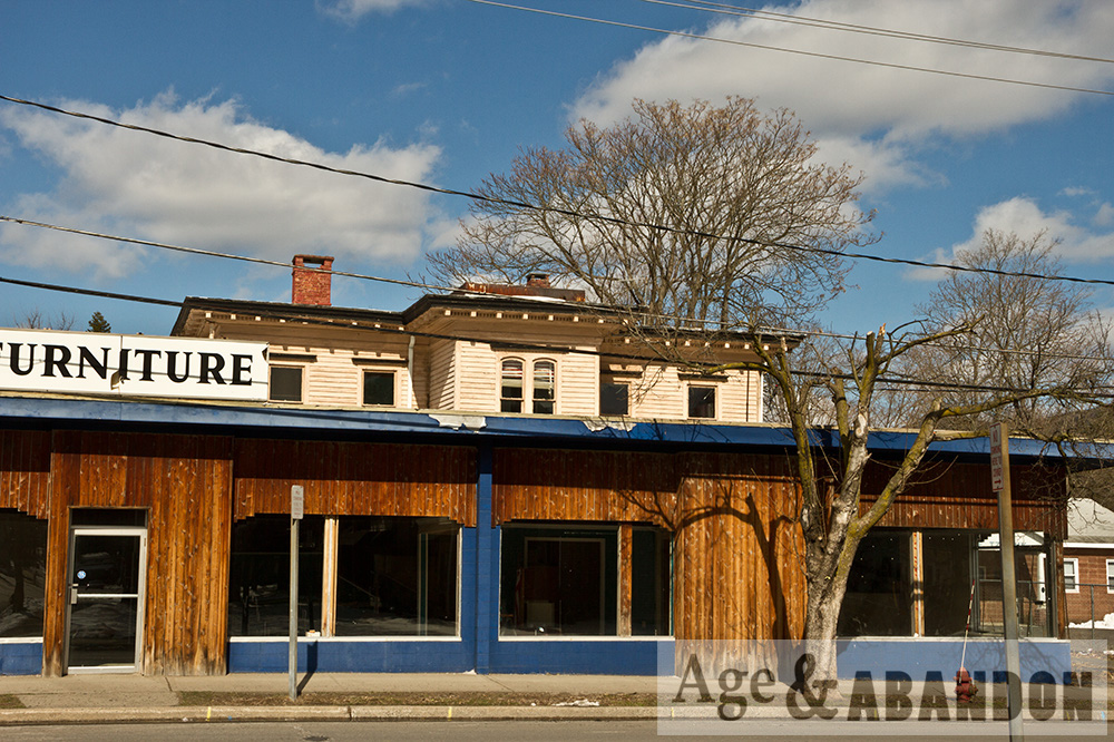 Building, Ellenville, NY Age & Abandon