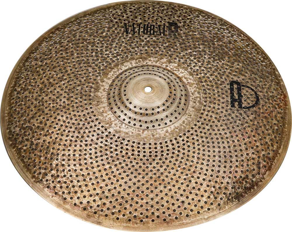 AGEAN Cymbals 20" Natural R Low Noise Ride Silent Cymbals