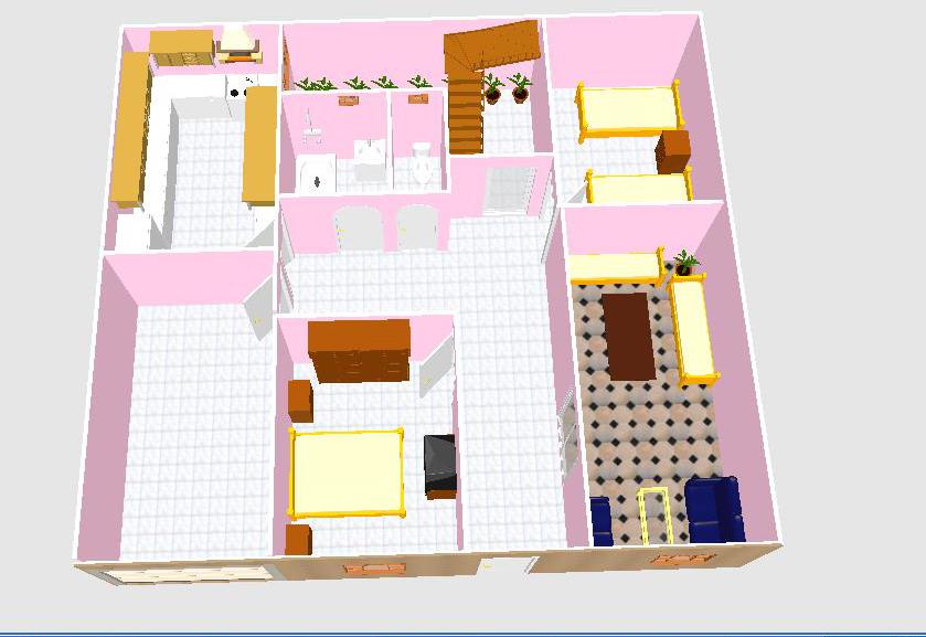 Tasmim Blog تصميم بيت 150 متر دور واحد