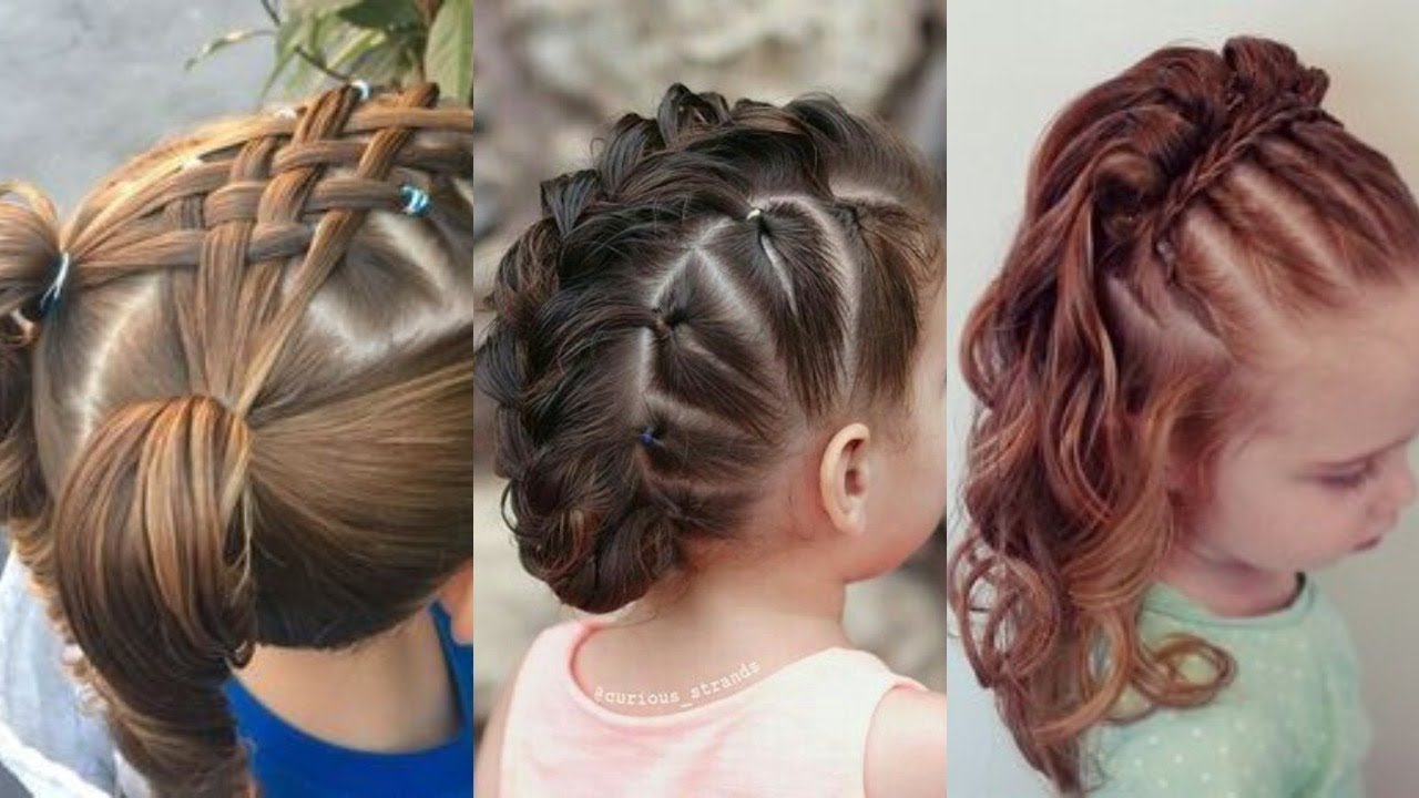 تسريحات اطفال شعر قصير , اجمل تسريحة لشعر طفلتك عجيب وغريب