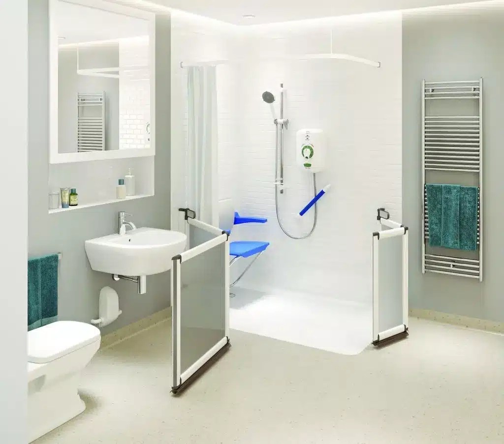 How To Bath to a WalkIn Disabled Shower Age Care Bathrooms