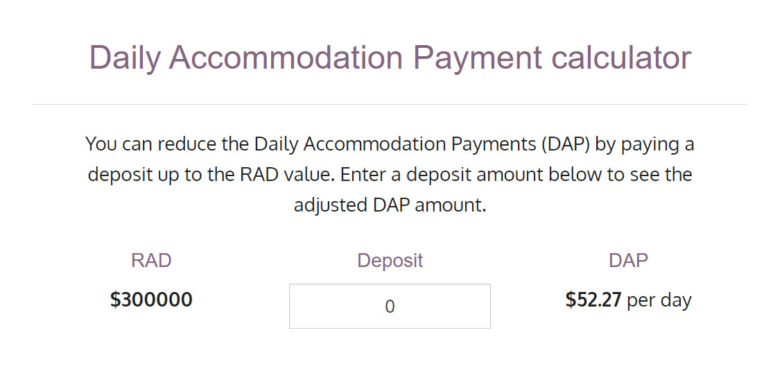Residential Aged Care Costs Explained Aged Care Online
