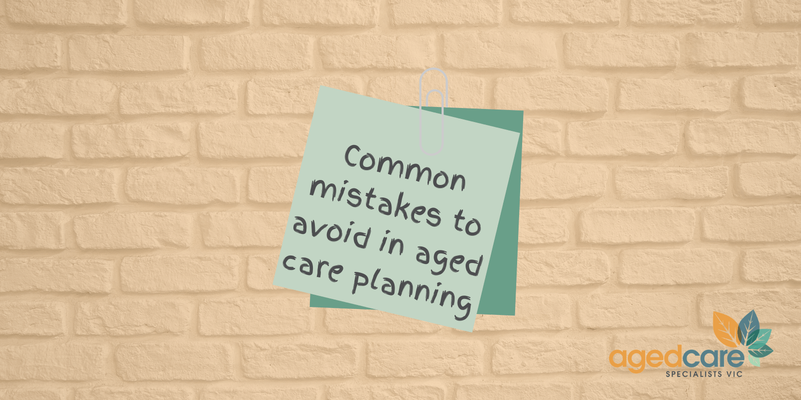 Common Mistakes to Avoid in Aged Care Financial Planning