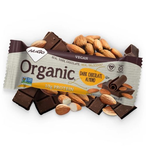 NuGo Organic Dark Chocolate Almond (12 bars) Ageglo