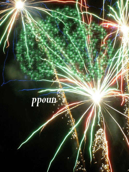feu d'artifice