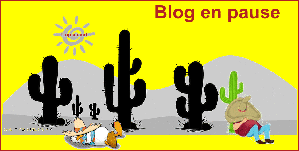 pour vos blogs Pause canicule/ chaleur