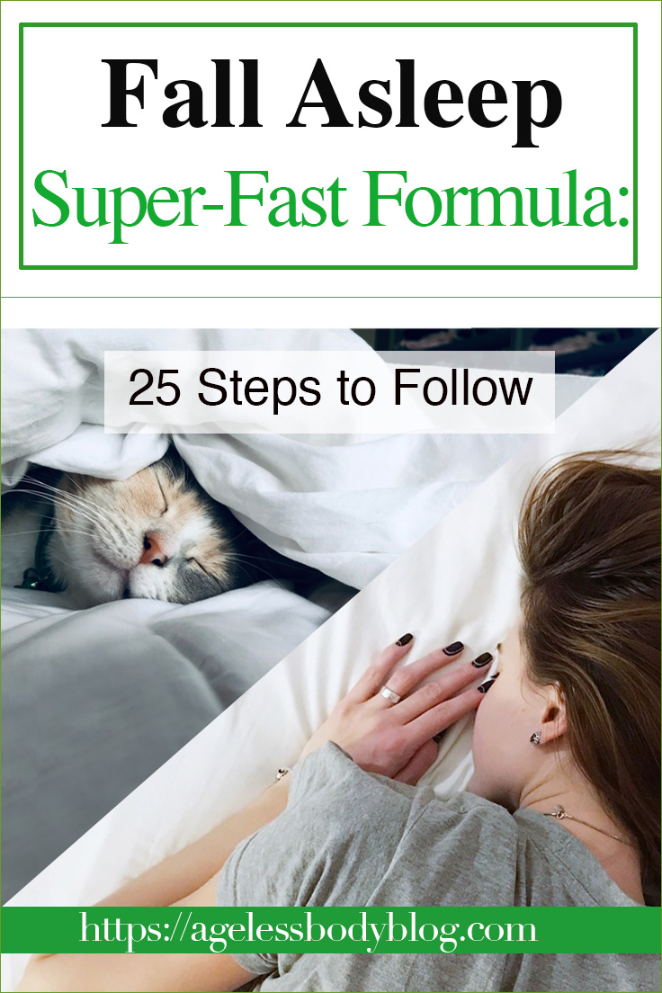 20 Simple Tricks To Make Yourself Fall Asleep Fast Ageless Body Blog