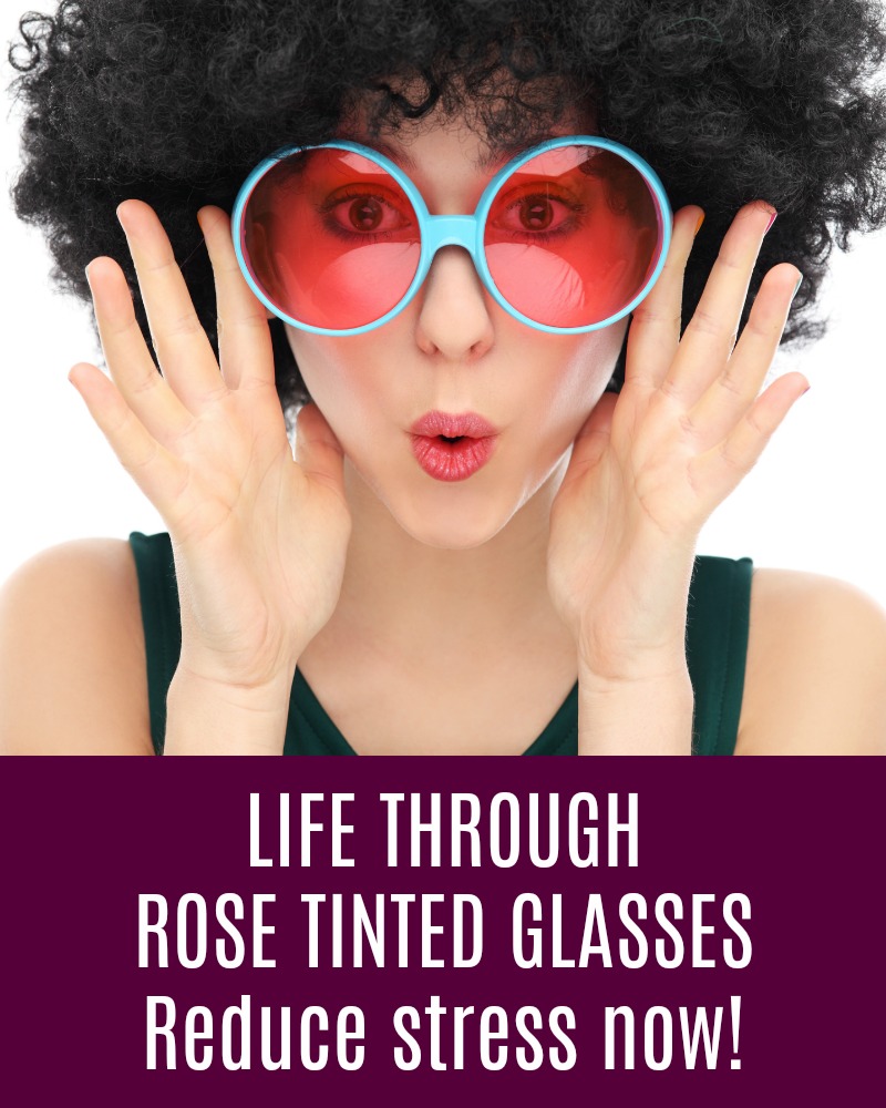 ROSE TINTED GLASSES TO REDUCE STRESS NOW Ageless