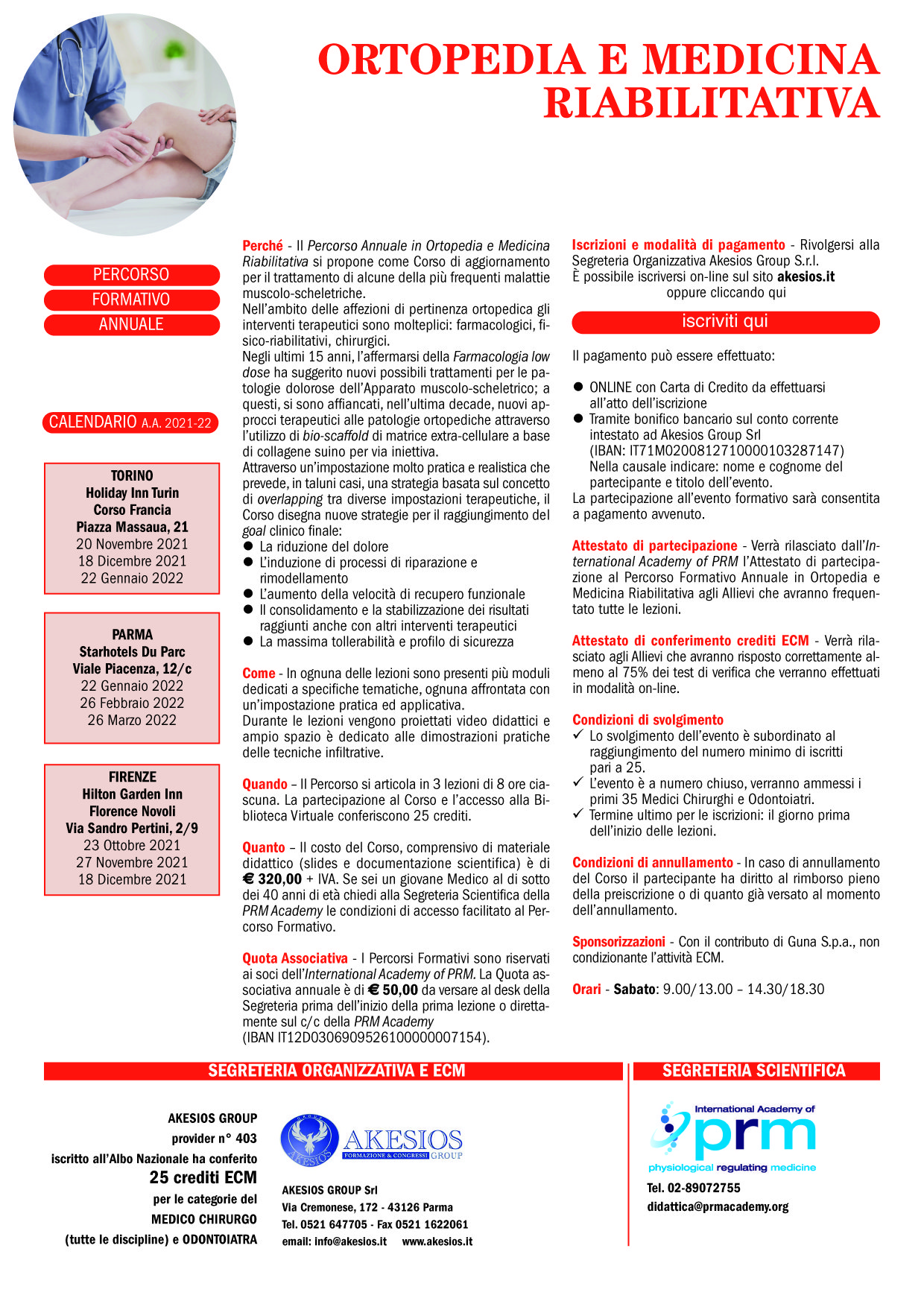 Percorso Formativo Annuale In Ortopedia E Medicina Riabilitativa - Calendario Akesios 1754_x_1240_jpg