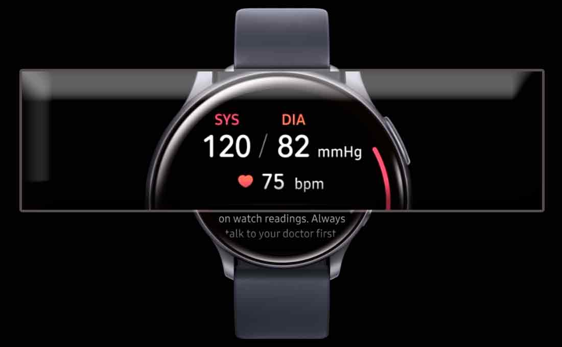 Venta > samsung galaxy watch active mide presión arterial > en stock