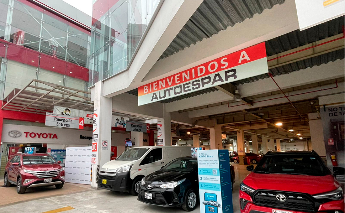 KINTO SHARE, EL SERVICIO DE MOVILIDAD COMPARTIDA DE TOYOTA DEL PERÚ
