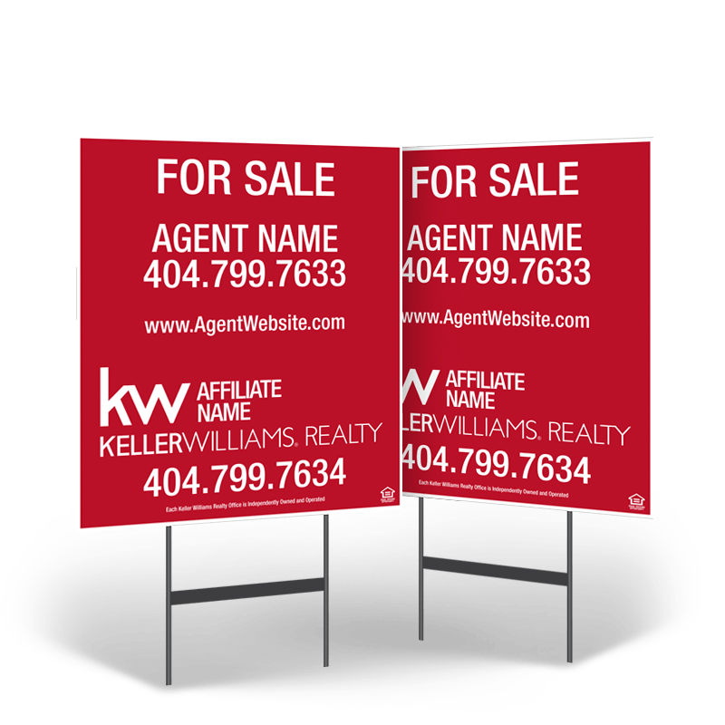 Residential For Sale Sign Basic Agent Marketing