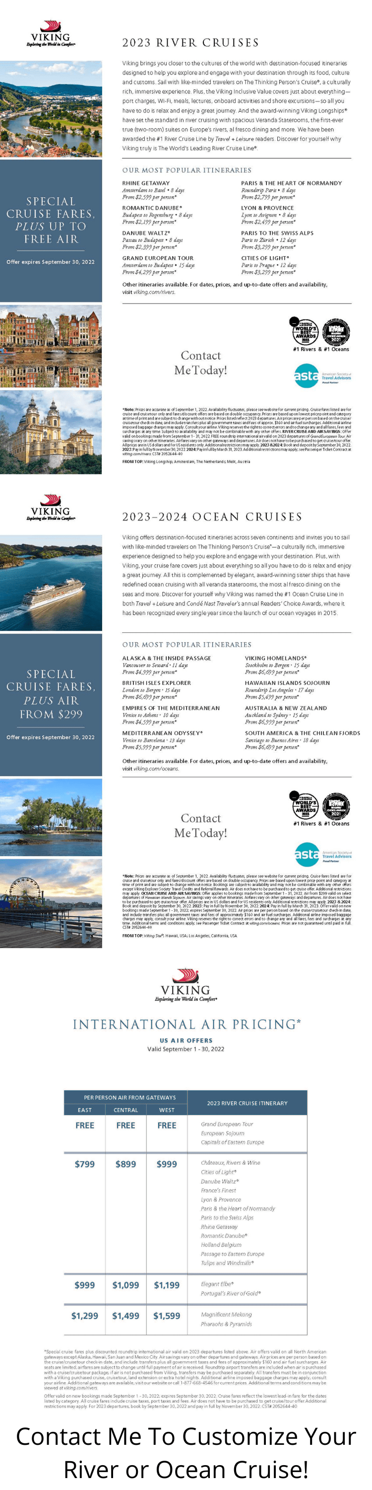 Viking Cruises Agent Flow Plus