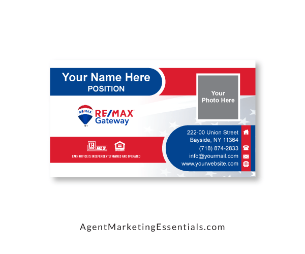 REMAX Real Estate Agents Business Card