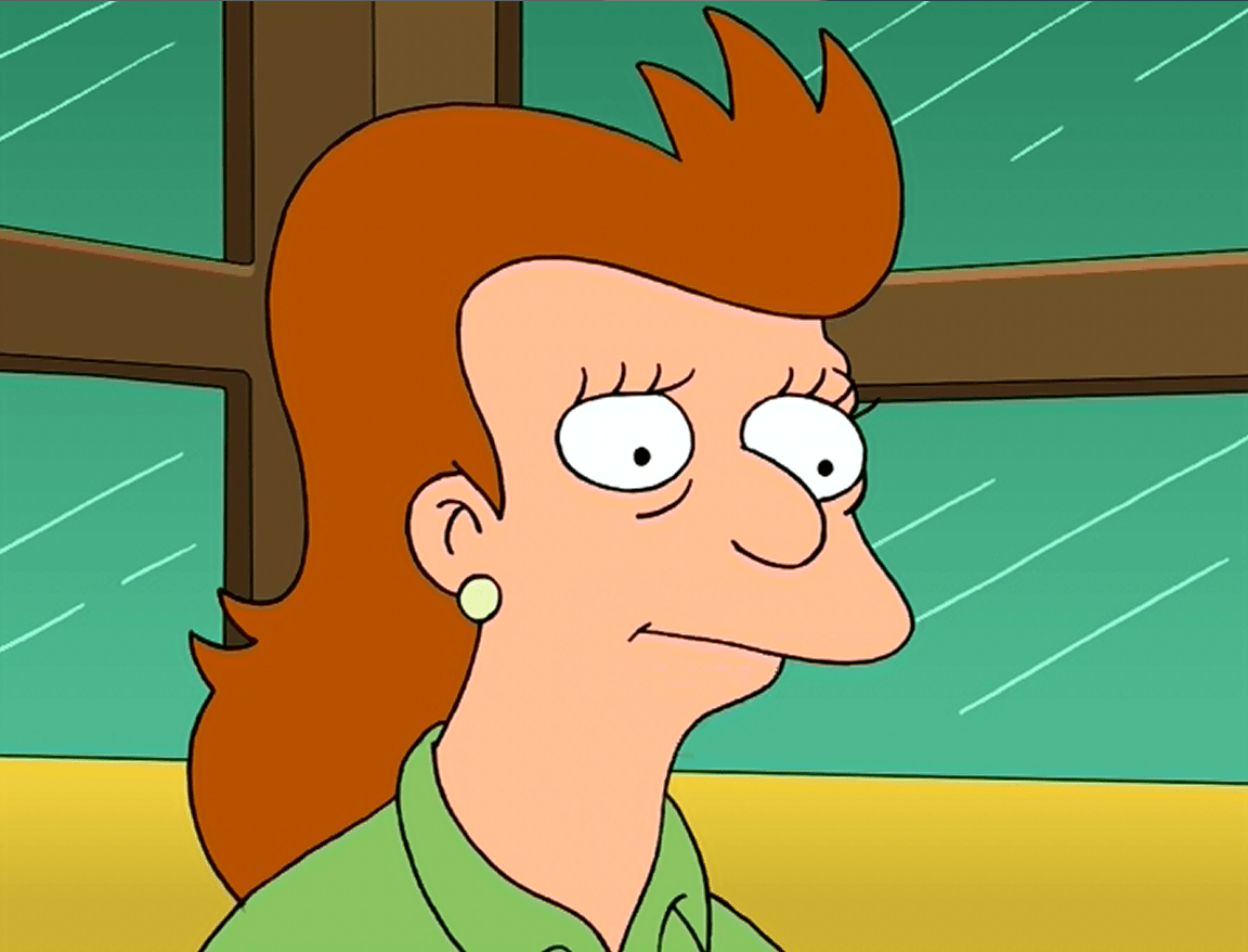 I'm sorry for Mrs. Fry, Wisconsin lost the Rose Bowl Futurama Bowl