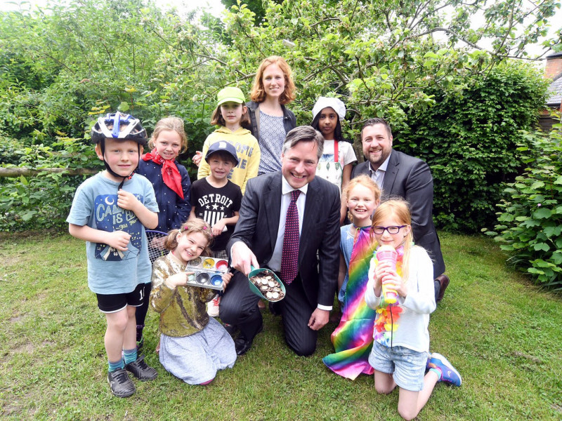 EHB Residential Growing a Pound at Milverton Primary School Agents Giving