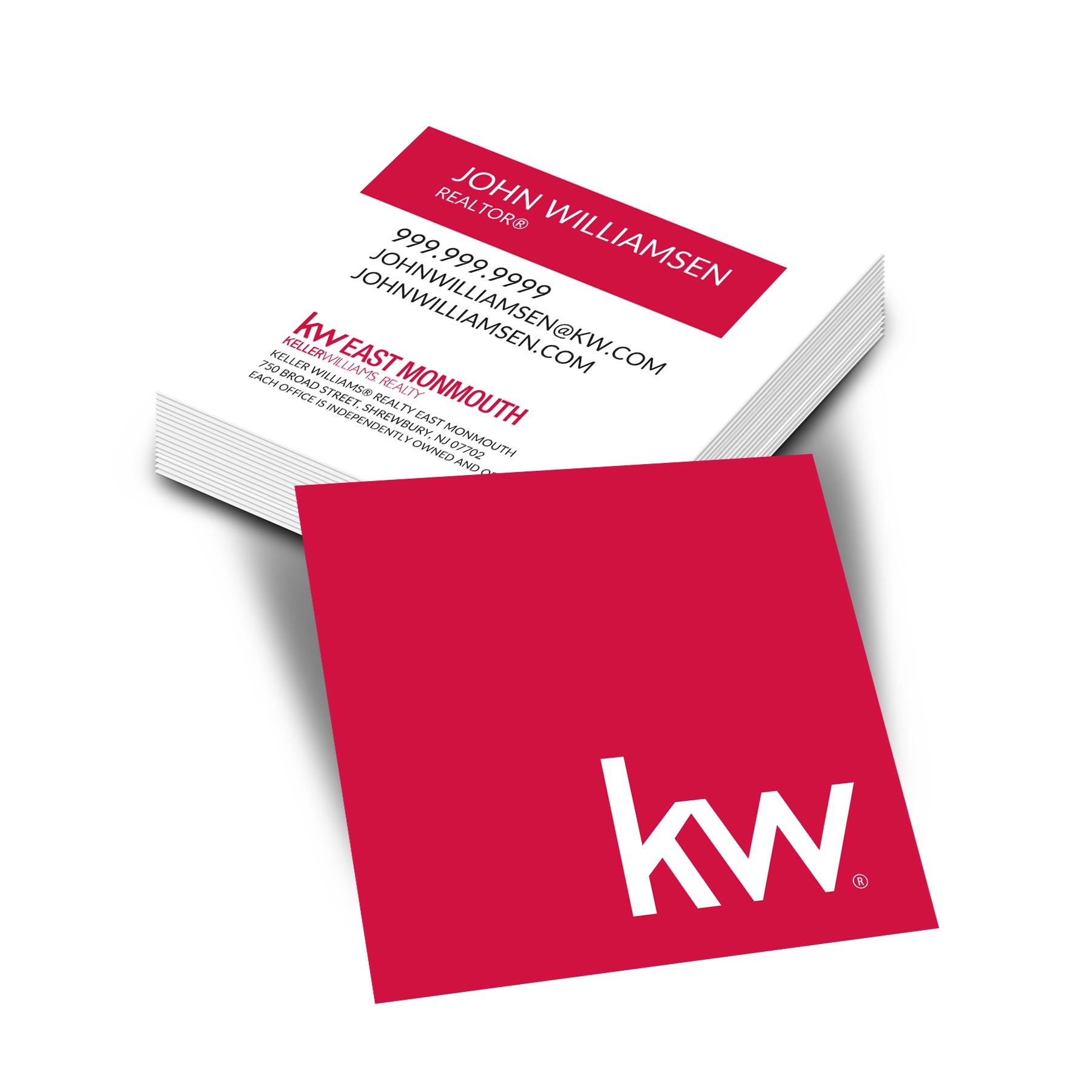 Red Square KW Business Card