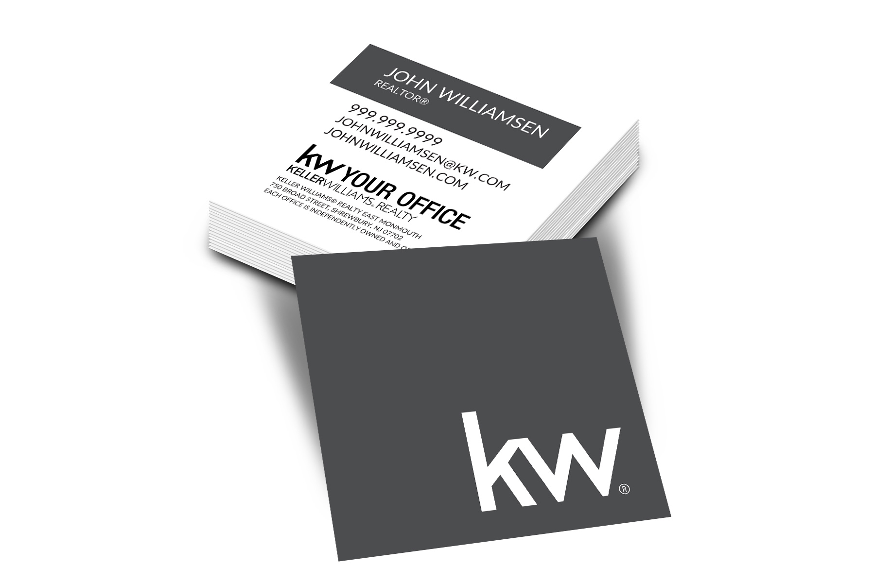 Keller Williams Business Cards Modern designs and online customizer