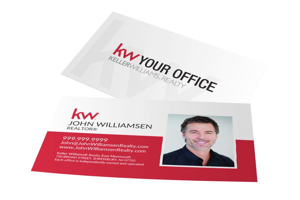 Keller Williams Business Cards Modern designs and online customizer