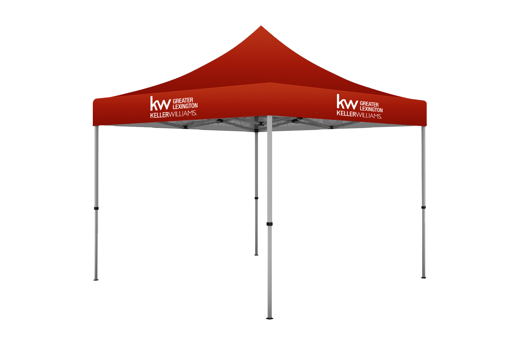 Keller Williams Greater Lexington 10 ft. Aluminum Canopy Tent