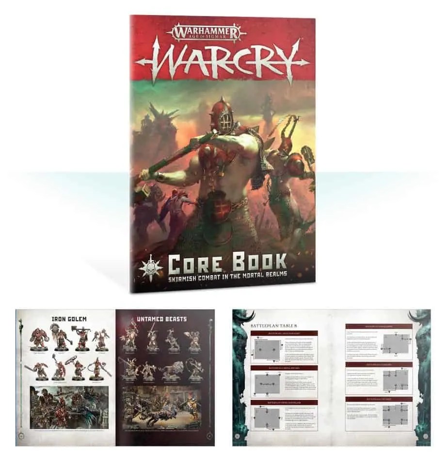 All Warcry Starter Sets, Books & Warband Boxes Overview