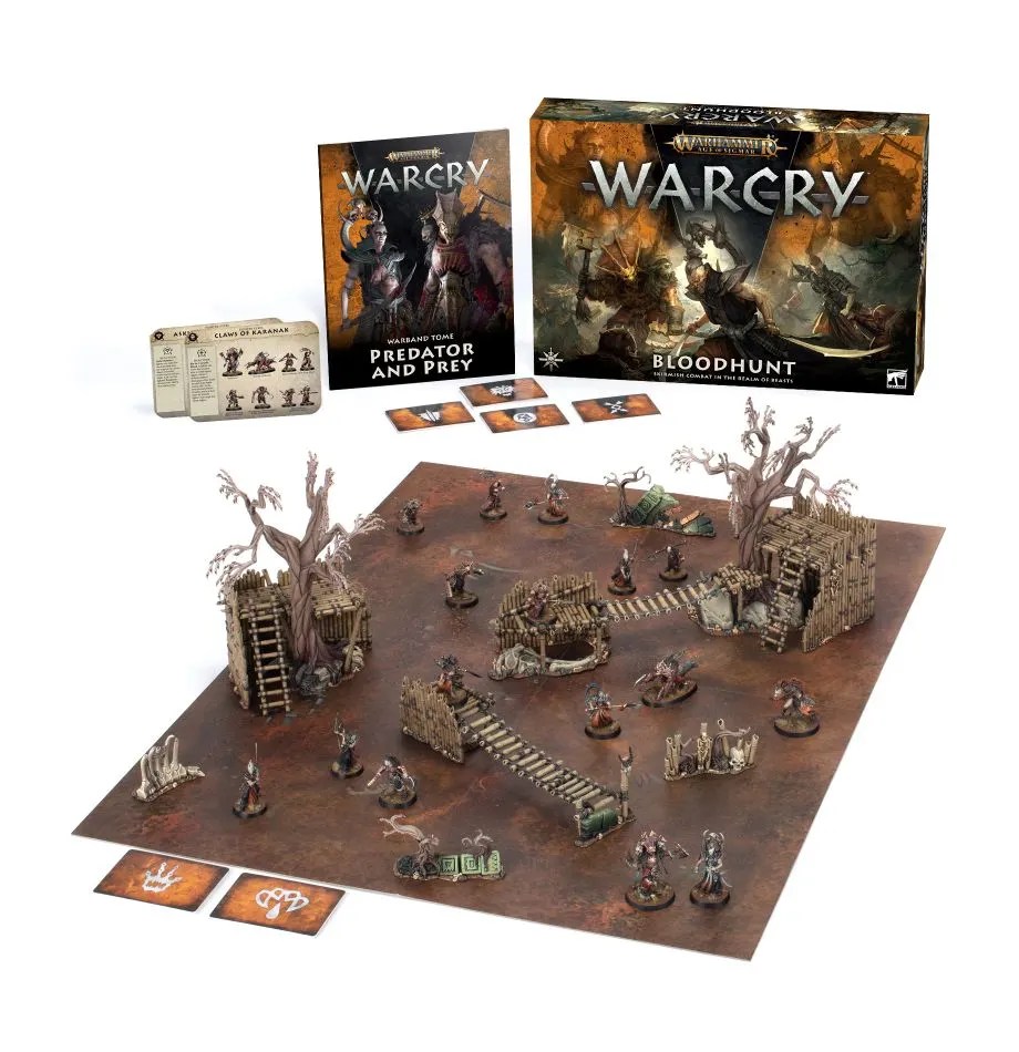 All Warcry Starter Sets, Books & Warband Boxes Overview