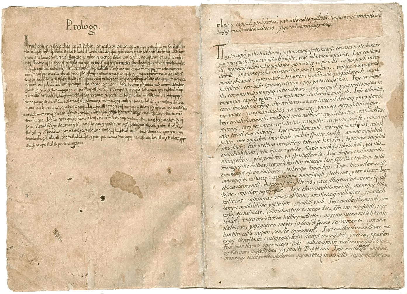 What language did the Aztecs predominantly speak in their society