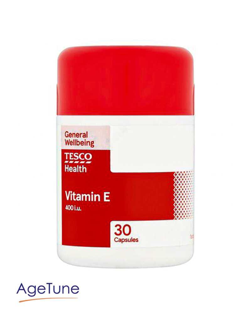 Tesco Vitamin E 400iu 30 Tablets Age Tune